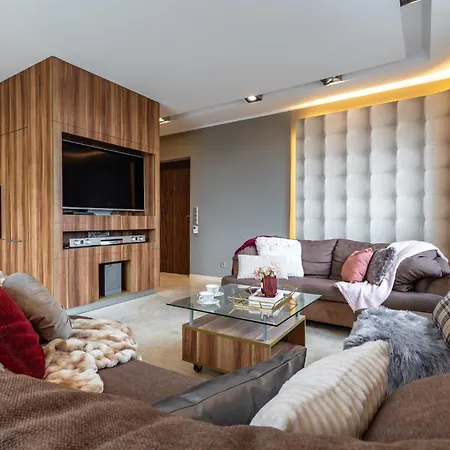 Z Tarasem 120m2, Klimatyzacja, Parking W Garazu Appartement *